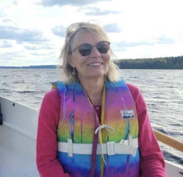 Kirjailija Heidi Köngäs. Heidi Köngäs.