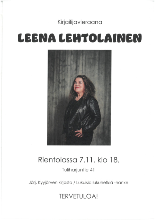Leena Lehtolainen.