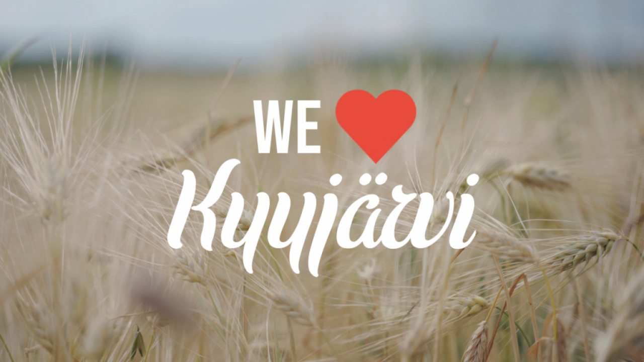 Logo We love Kyyjärvi.