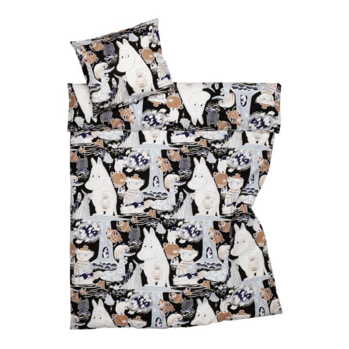 Muumipussilakana setti Sarjakuva