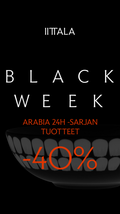 24-sarja -40% Black Week ennakko tarjous 23.11.25 saakka