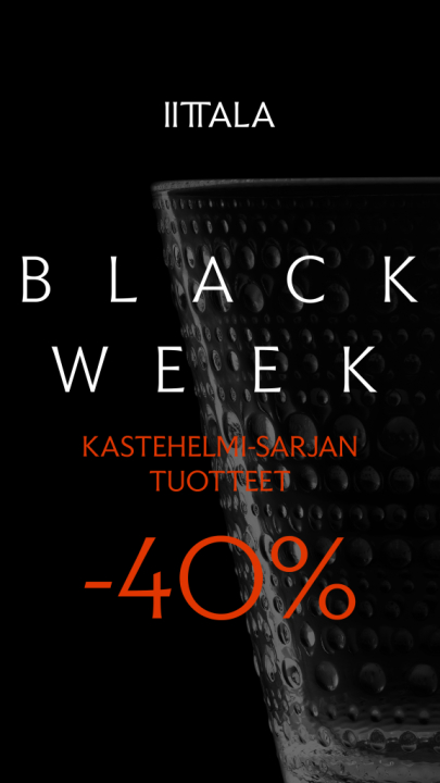 kastehelmi -40%  23.11 saakka Myiittala asiakkaille