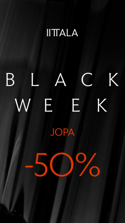 Black week jopa 50% alennus
