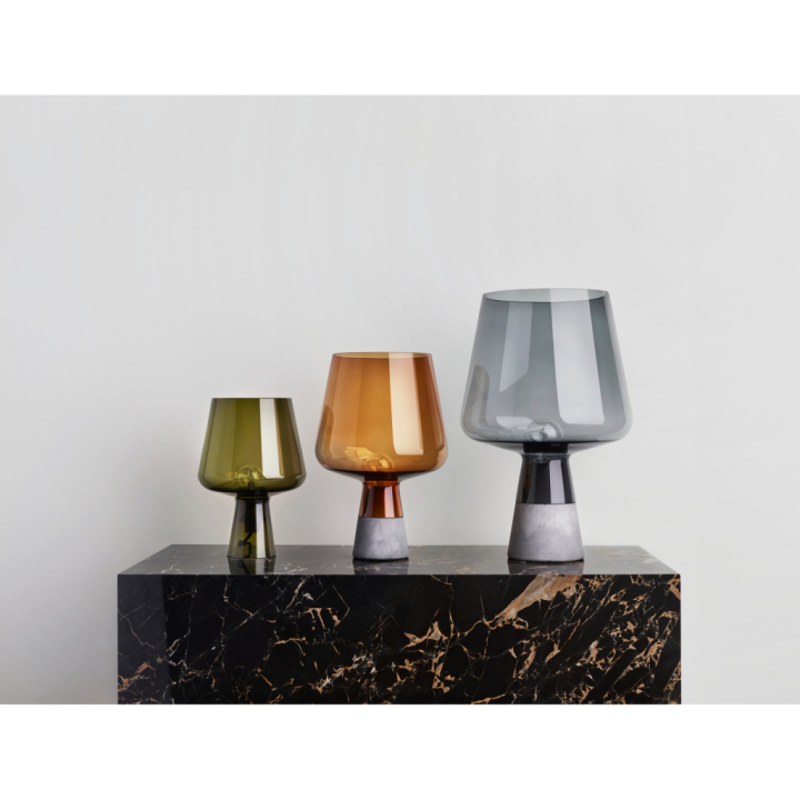 Iittala Leimu valaisimia eri väreissä 