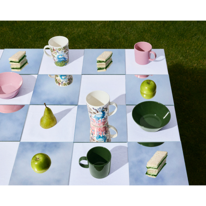 Teeman ja Satumetsän uutuus värit yhdistelmä kattauksessa