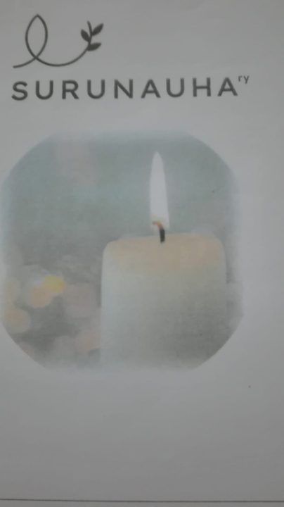Kuvassa lähikuva palavasta kynttilästä