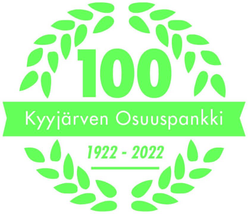 Kyyjärven Osuuspankki 100 v.