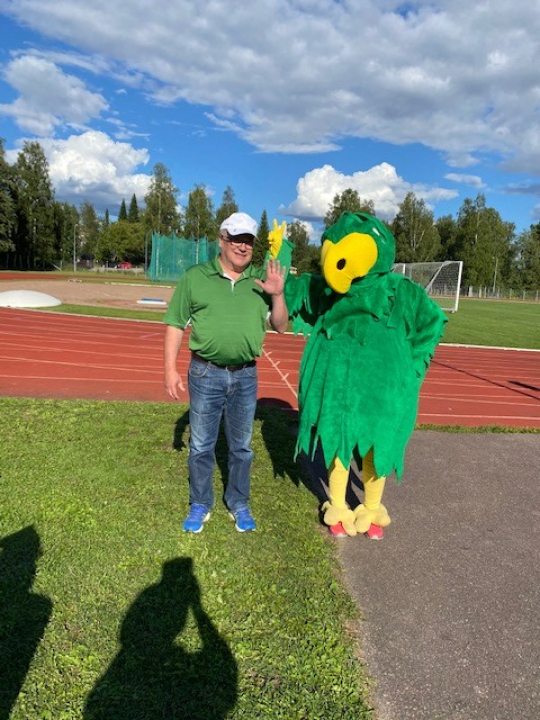 Poppi-Kaija vierailee juoksuissa