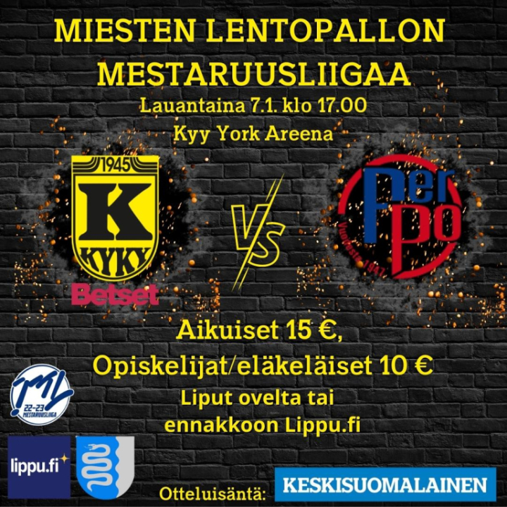 KyKy-Betset vs Perungan Pojat La 7.1. Klo: 17:00