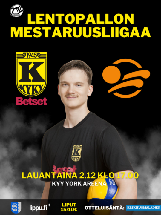 KyKy-Betset vs Raision Loimu La 2.12. Klo: 17:00