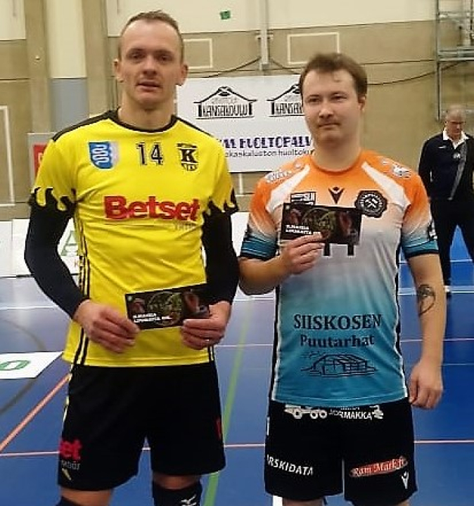 Ottelun palkitut: KyKy-Betset: Aivars Petrusevics, EV: Aleksi Lipsanen.