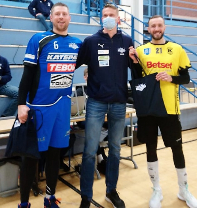 1. Ottelun palkitut: Lempo-Volley: Sten Kruuda, KyKy-Betset: Ralfs Ozolins.