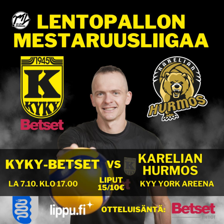 KyKy-Betset vs Karelian Hurmos La 7.10. Klo: 17:00
