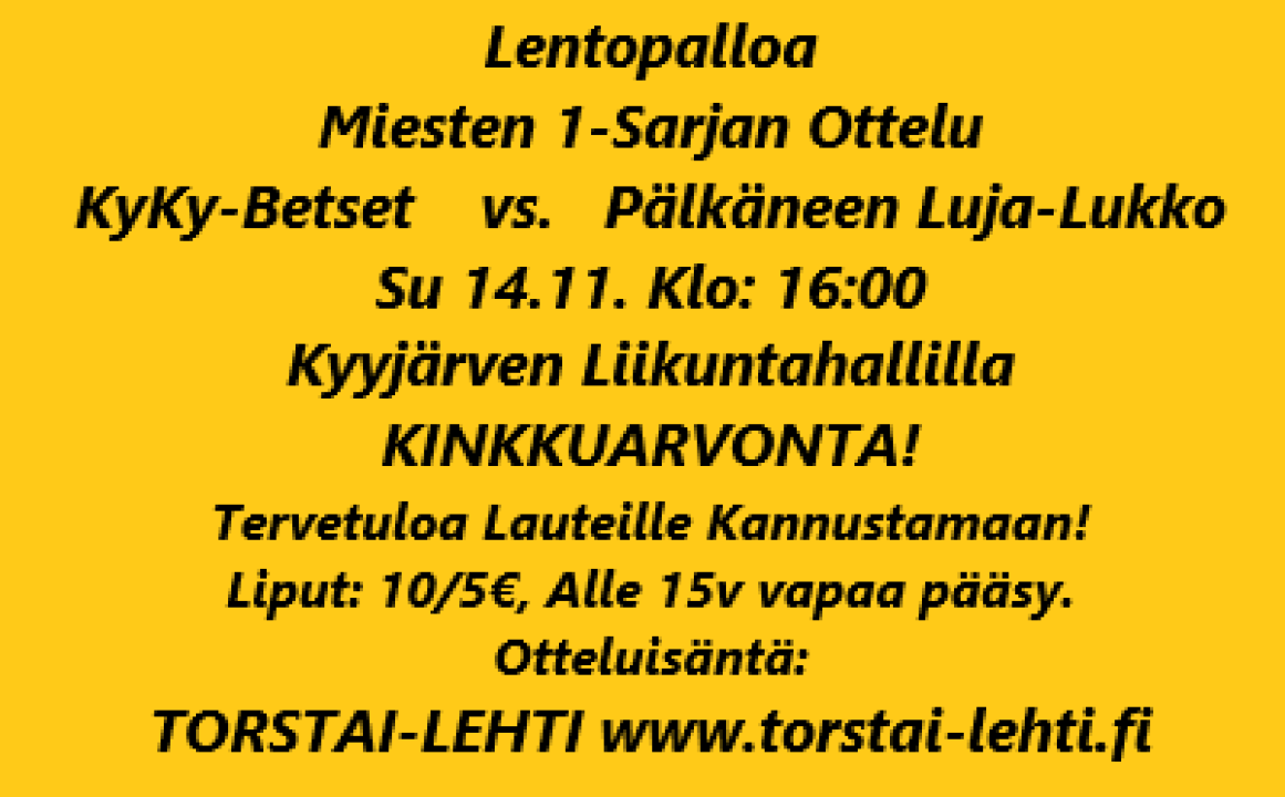 KyKy-Betset vs. Luja-Lukko