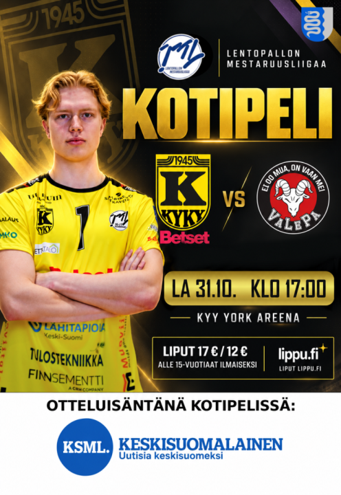 KyKy-Betset vs VaLePa La 31.10. Klo: 17:00