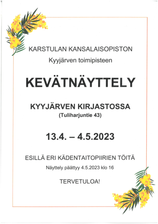 Kevätnäyttely.