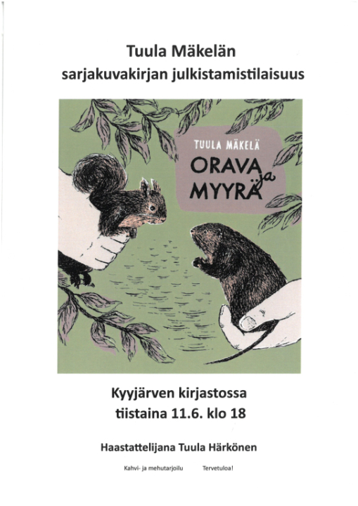 Juliste Orava ja Myyrä.