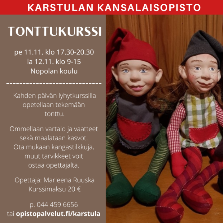 Tonttukurssi: