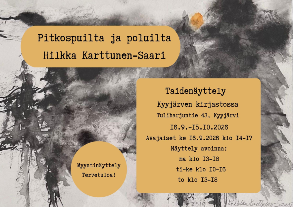 Näyttelyjuliste.