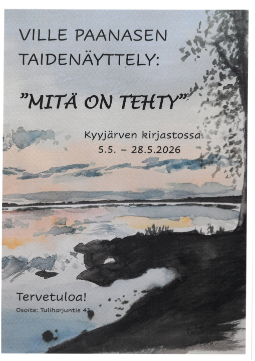Näyttelyjuliste.
