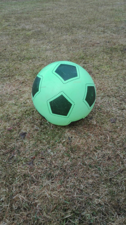 vihreä jalkapallo
