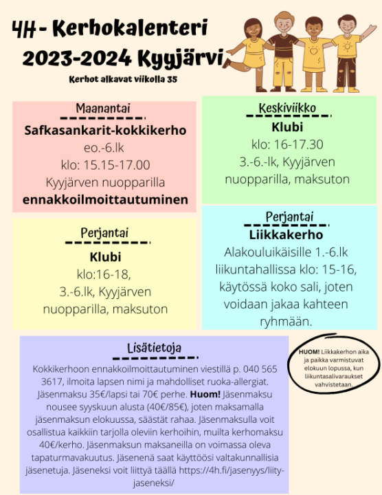 kerhokalenteri