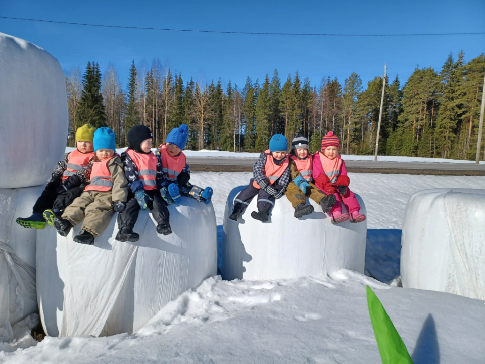 Seikkailu keväthangilla