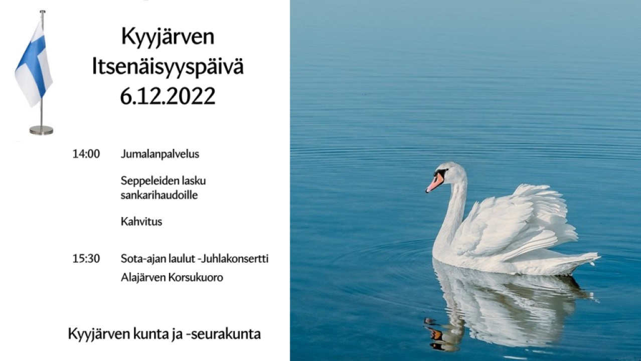 Kyyjärven itsenäisyyspäivä 6.12.2022.