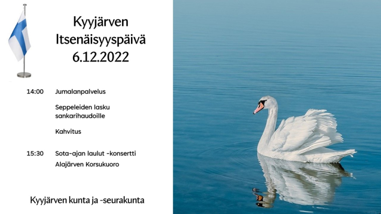 Kyyjärven itsenäisyyspäivä 6.12.2022.