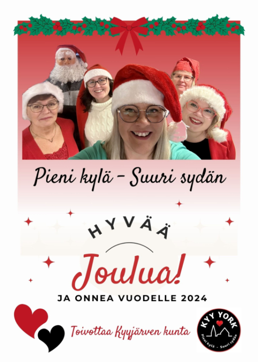 Hyvää Joulua toivottaa toimiston tontut!