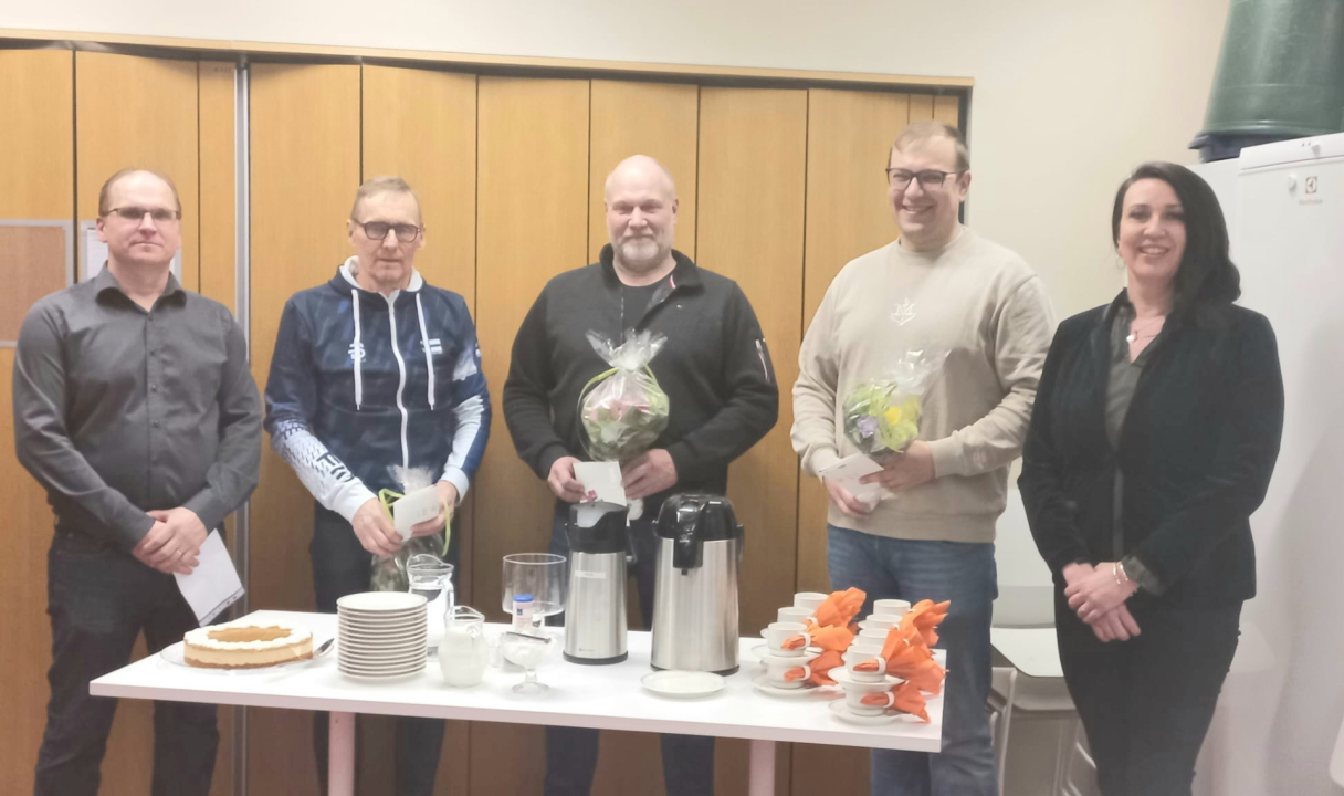 Palkittuja urheilijoita