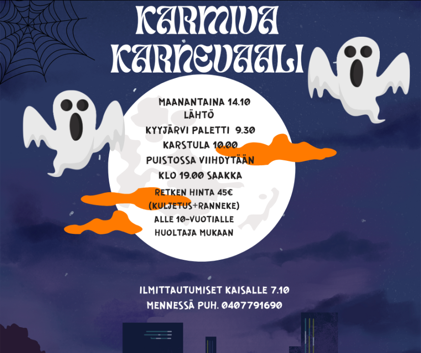 Retki Tampeelle kaamivaan karnevaaliin