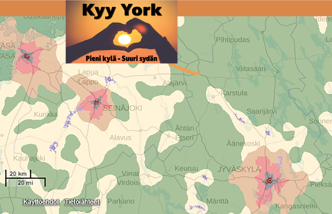 Kyy York kartta.