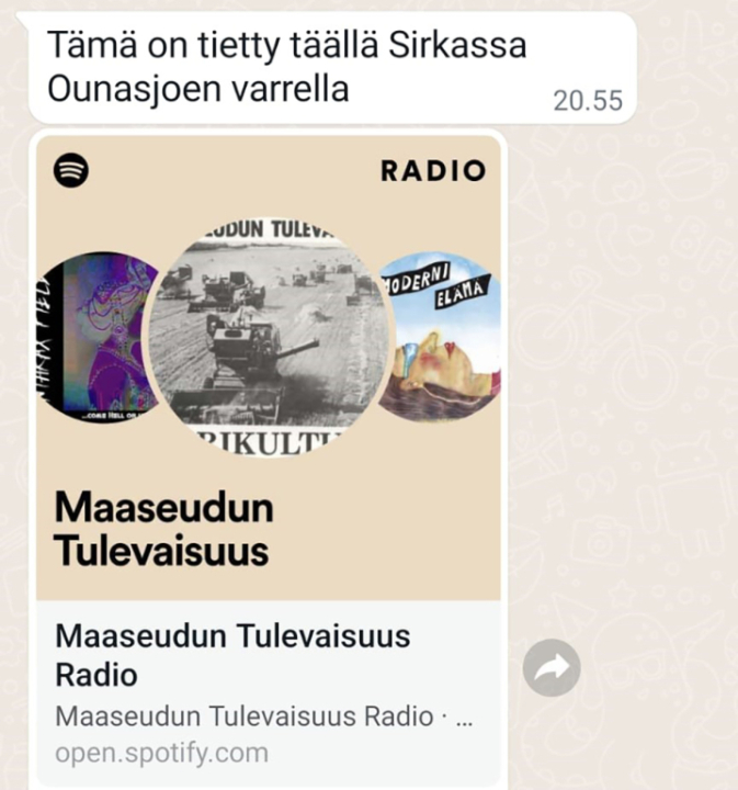 Maaseudun Tulevaisuus Radio Ounasjoen varrella.