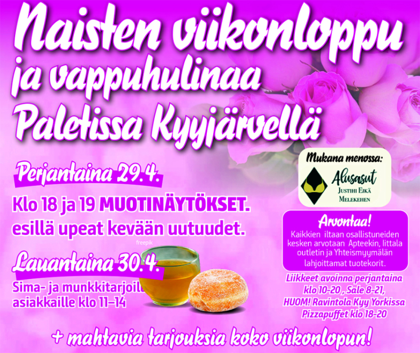 paletin vappuhulina.