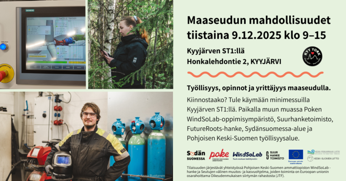 maaseudun mahdollisuudet.