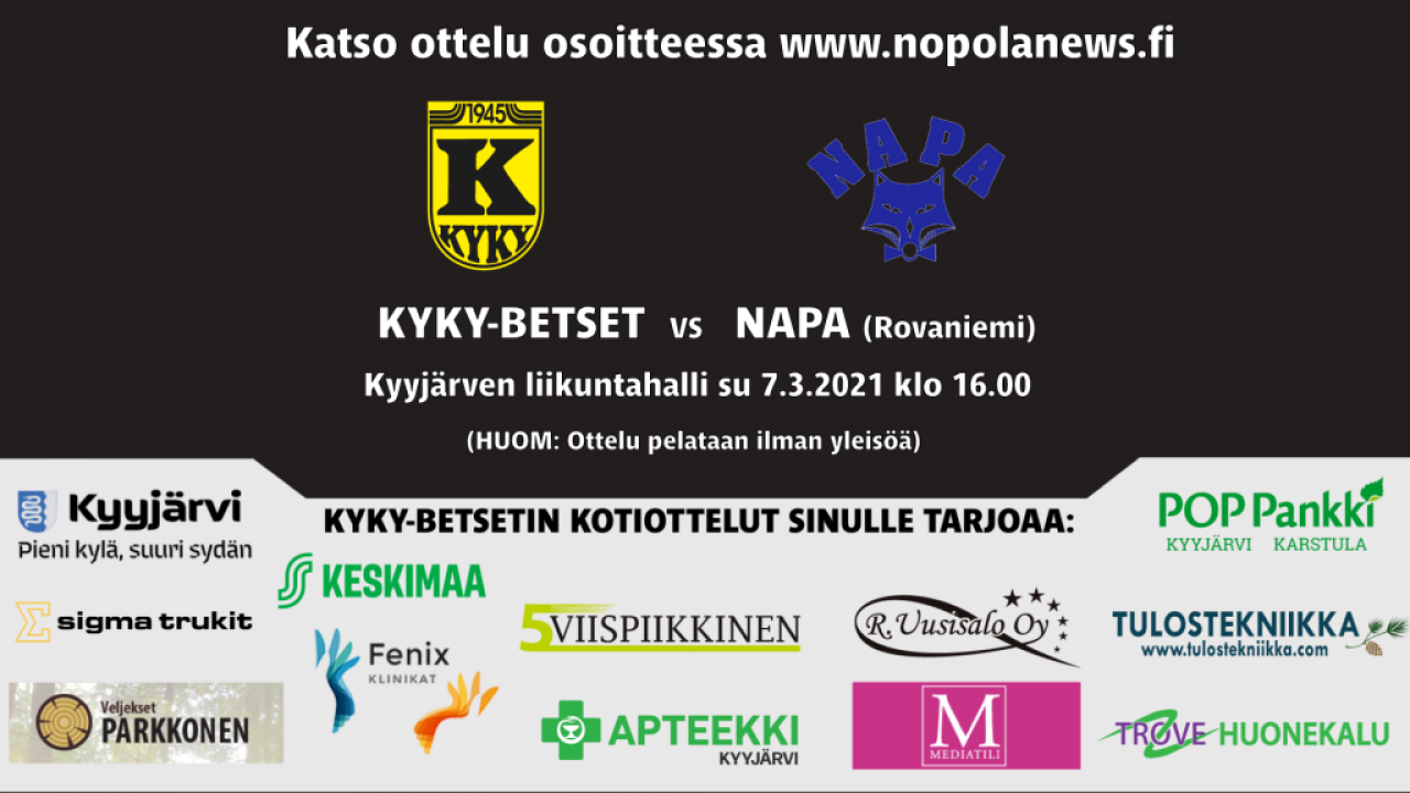kyky napa ottelumainos.