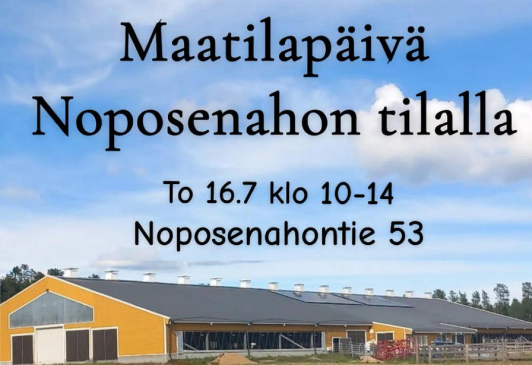 Maatilapäivä 16.7.2026