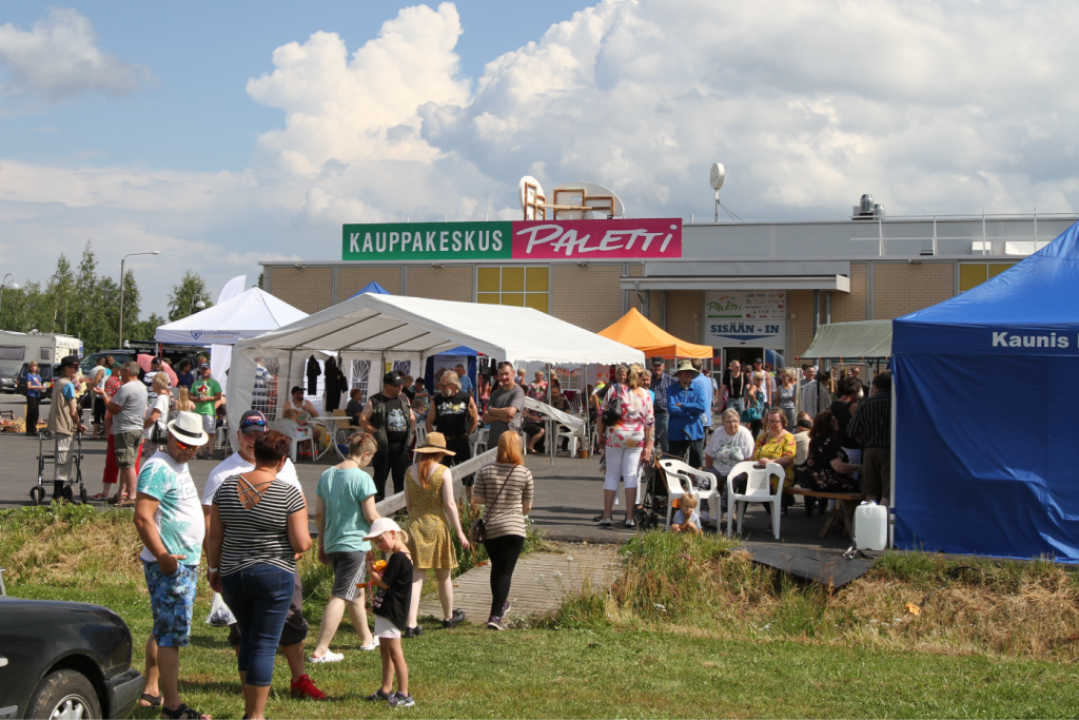 Suurtori Kauppakeskus Paletissa.