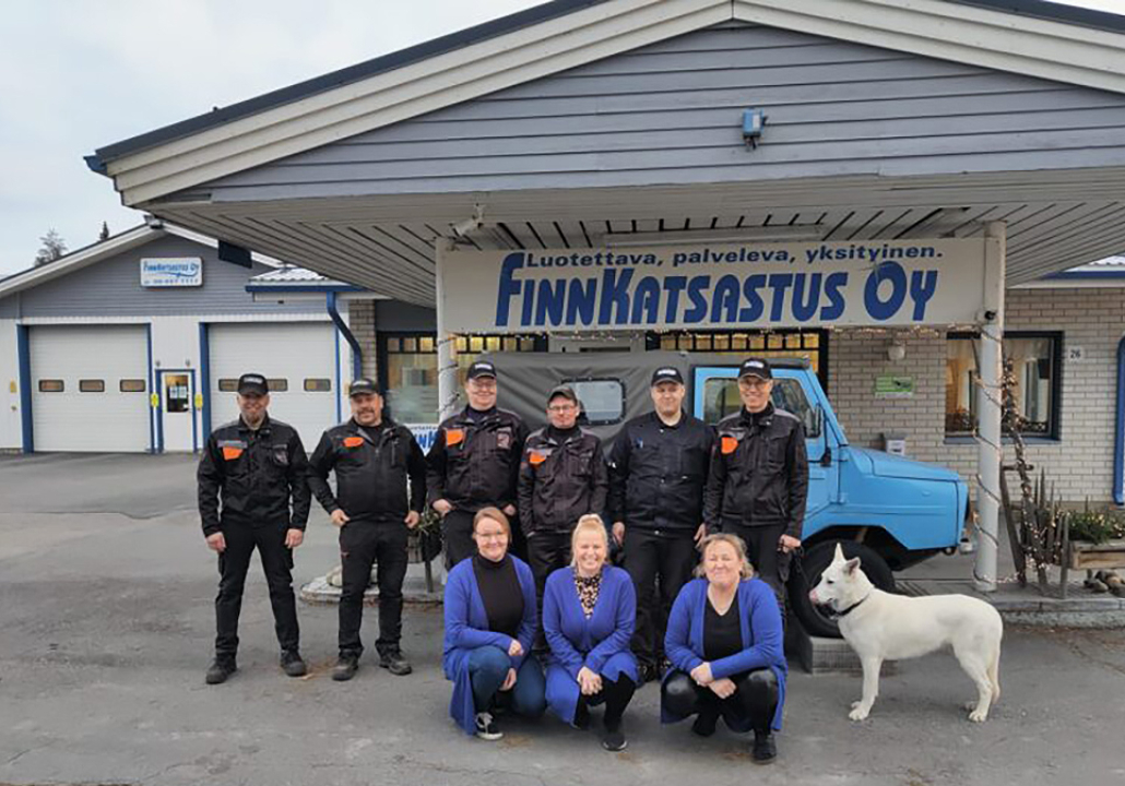 Finnkatsastus henkilökunta 2022.