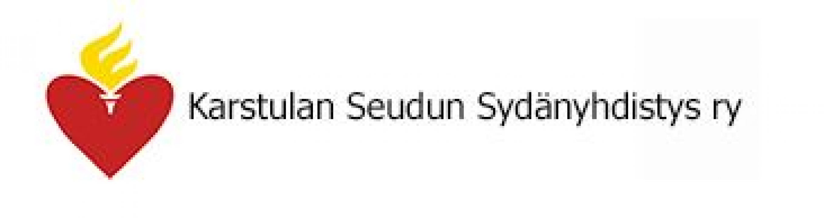 Karstulan seudun sydänyhdistys ry:n logo