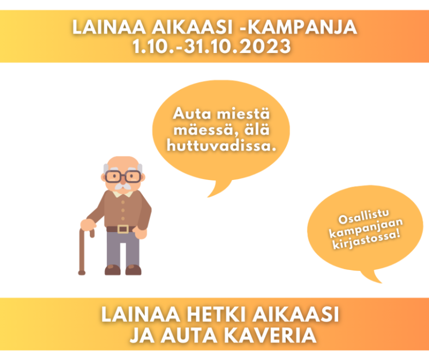 LAINAA AIKAASI KAMPANJA 1.-31.10