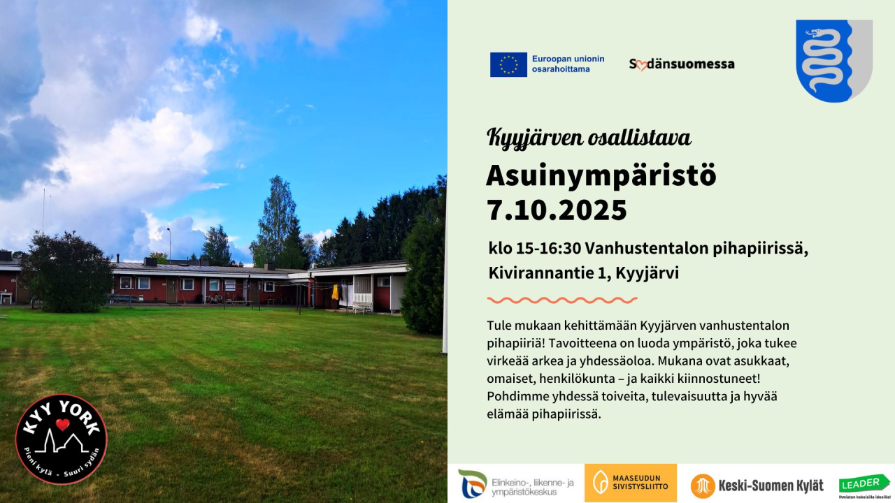 Kyyjärven osallistava Asuinympäristö