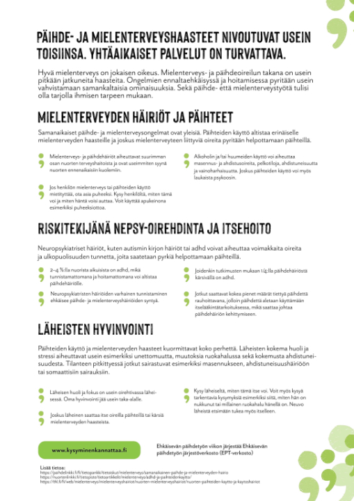 KÄSI KÄDESSÄ