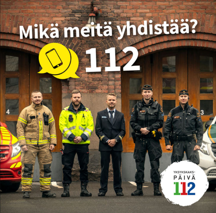 112 päivän viranomaiset