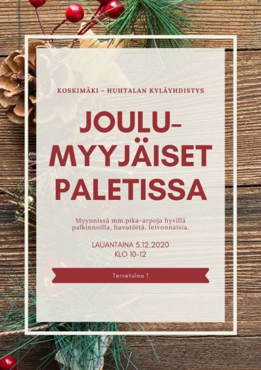 Joulumyyjäiset esite