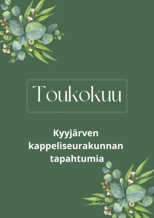 toukokuun tapahtumia