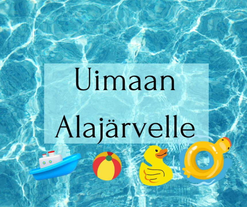 uimahalli ja lelut
