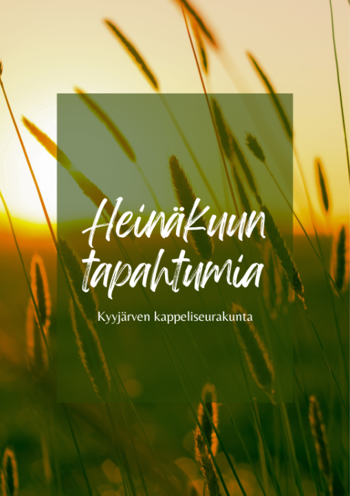 heinät heilimöi kesätuulessa