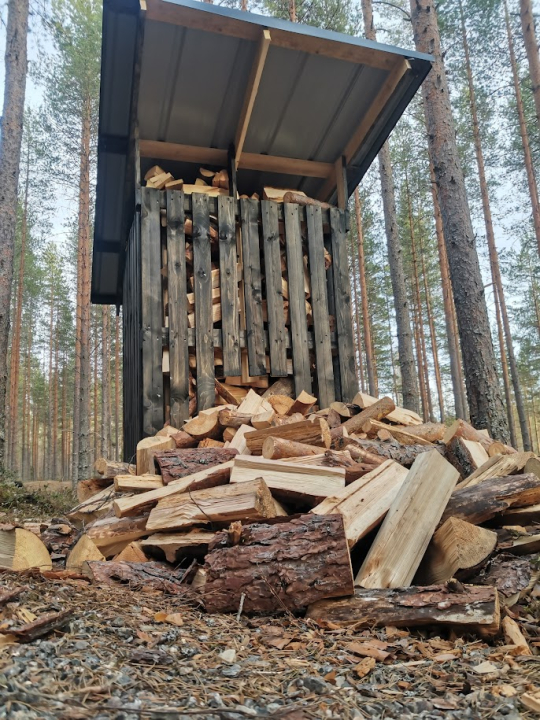 Tuulenkaadoista saatiin puuvaja täyteen puita